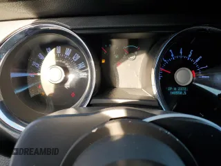 2012 Ford Mustang V6 Premium with VIN 1ZVBP8AM4C5248616, listed as a Copart auction lot 47781455 with 140,558 mi miles and Salvage Title. Bid and sale history available at carsss.com. Image 9.