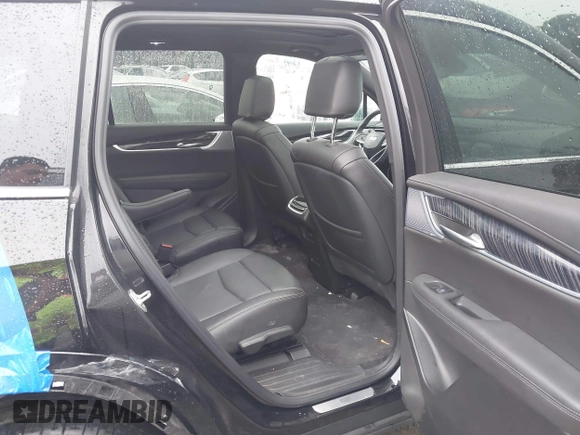 2025 Cadillac XT6 FWD Premium Luxury with VIN 1GYKPCRS3SZ120054, listed as a IAAI auction lot 42166157 with 16,280 mi miles and . Bid and sale history available at DreamBid. Image 8.