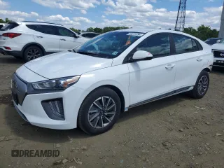 2021 Hyundai Ioniq SE with VIN KMHC75LJ2MU079174, listed as a Copart auction lot 58291294 with 24,377 mi miles and Salvage title. Bid and sale history available at DreamBid. Image 1.