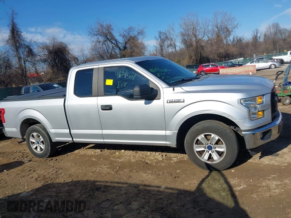 2016 Ford F-150 XL with VIN 1FTEX1C88GFA51522, listed as a IAAI auction lot 41674507 with 154,743 mi miles and . Bid and sale history available at carsss.com. Image 14.