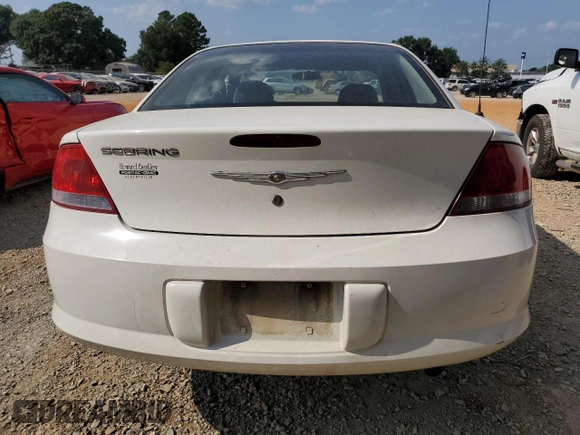 2006 Chrysler Sebring with VIN 1C3EL46X96N191300, listed as a Copart auction lot 71210704 with 216,589 mi miles and Salvage title. Bid and sale history available at DreamBid. Image 6.