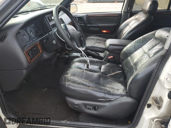1997 Jeep Grand Cherokee Limited with VIN 1J4GZ78Y0VC727386, listed as a Copart auction lot 78673094 with 199,729 mi miles and Clean Title. Bid and sale history available at carsss.com. Image 7.
