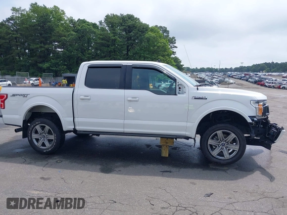 2019 Ford F-150 XL with VIN 1FTEW1EP4KFD31616, listed as a IAAI auction lot 42611556 with 78,001 mi miles and . Bid and sale history available at DreamBid. Image 14.