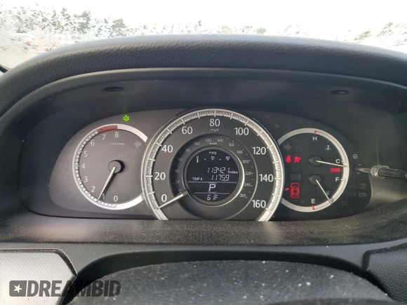 2015 Honda Accord LX with VIN 1HGCR2F3XFA165493, listed as a Copart auction lot 53420435 with 113,421 mi miles and Salvage Title. Bid and sale history available at carsss.com. Image 9.