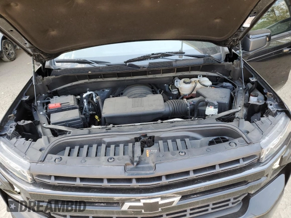 2022 Chevrolet Silverado 1500 RST with VIN 1GCPWDED9NZ103792, listed as a Copart auction lot 66686254 with 15,365 mi miles and Salvage Title. Bid and sale history available at carsss.com. Image 11.