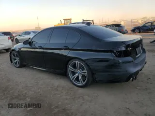 2016 BMW M5 with VIN WBSFV9C53GG343578, listed as a Copart auction lot 83691764 with 78,455 mi miles and Salvage Title. Bid and sale history available at carsss.com. Image 2.