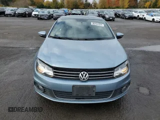 2013 Volkswagen Eos Komfort with VIN WVWBW8AH9DV007077, listed as a Copart auction lot 80254434 with 87,620 mi miles and Salvage Title. Bid and sale history available at DreamBid. Image 5.
