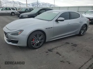 2018 Maserati Ghibli S Q4 GranLusso with VIN ZAM57YTLXJ1278210, listed as a Copart auction lot 88281195 with 41,816 mi miles and Salvage Title. Bid and sale history available at carsss.com. Image 1.