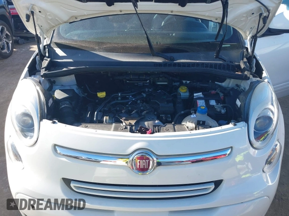 2014 FIAT 500L Easy with VIN ZFBCFABH8EZ027876, listed as a IAAI auction lot 41356950 with 89,665 mi miles and . Bid and sale history available at DreamBid. Image 10.