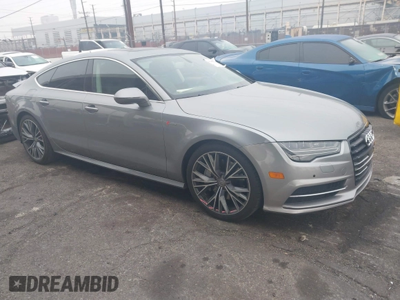 2016 Audi A7 3.0 Premium Plus with VIN WAUWGAFC0GN003357, listed as a IAAI auction lot 41468854 with 62,590 mi miles. Bid and sale history available at carsss.com. Image 1.