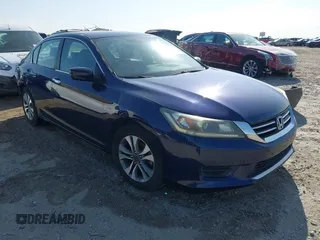 2014 Honda Accord Sedan LX with VIN 1HGCR2F3XEA217459, listed as a IAAI auction lot 41931324 with 109,500 mi miles. Bid and sale history available at carsss.com. Image 1.