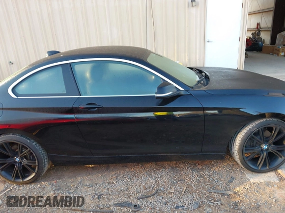 2015 BMW 2 Series 228i with VIN WBA1F5C55FV256604, listed as a IAAI auction lot 41841754 with 118,354 mi miles. Bid and sale history available at carsss.com. Image 13.