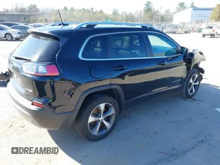 2020 Jeep Cherokee Limited with VIN 1C4PJMDX8LD643445, listed as a IAAI auction lot 41810758 with 127,703 mi miles. Bid and sale history available at carsss.com. Image 4.