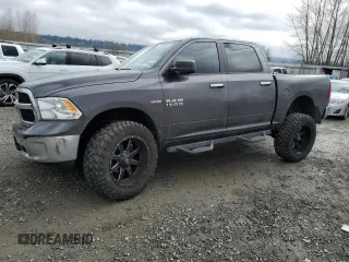 2018 Ram 1500 Big Horn with VIN 1C6RR7LT1JS295537, listed as a Copart auction lot 45427025 with 92,764 mi miles and Salvage Title. Bid and sale history available at carsss.com. Image 1.
