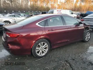 2015 Chrysler 200 Limited with VIN 1C3CCCAB0FN574474, listed as a Copart auction lot 47835205 with 168,282 mi miles and Non Repairable. Bid and sale history available at carsss.com. Image 3.