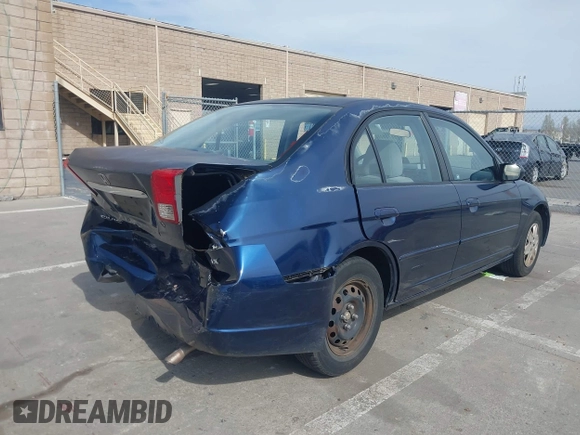 2003 Honda Civic LX with VIN 2HGES16553H561692, listed as a IAAI auction lot 41993872 with 201,413 mi miles and . Bid and sale history available at DreamBid. Image 17.