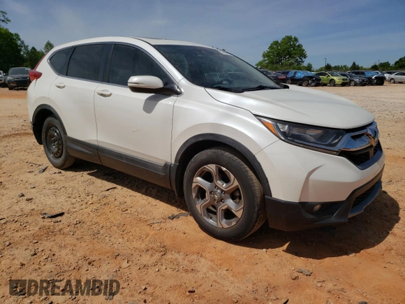 2018 Honda CR-V EX-L with VIN 2HKRW1H84JH518798, listed as a Copart auction lot 53500745 with 131,475 mi miles and Salvage Title. Bid and sale history available at DreamBid. Image 4.