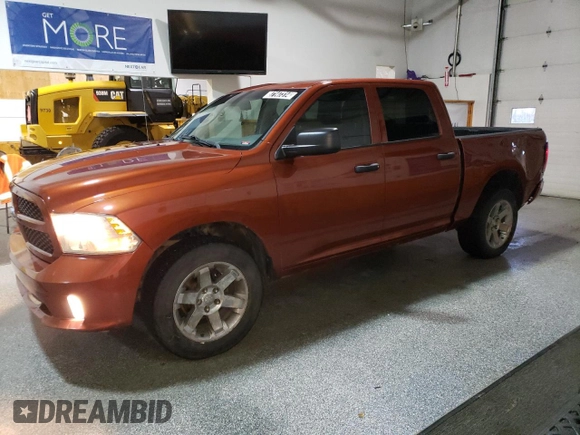 2013 Ram 1500 Tradesman with VIN 1C6RR7KT2DS578115, listed as a Copart auction lot 87147314 with 144,533 mi miles and Clean Title. Bid and sale history available at carsss.com. Image 1.