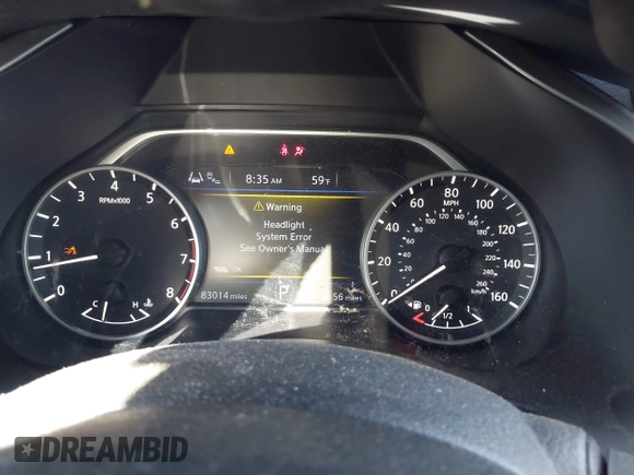 2021 Nissan Murano SV with VIN 5N1AZ2BS3MC144498, listed as a IAAI auction lot 42071696 with 83,014 mi miles and . Bid and sale history available at DreamBid. Image 7.