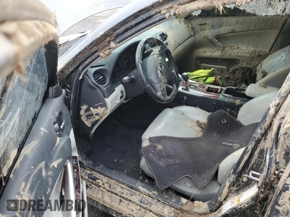 2008 Lexus IS 250 with VIN JTHBK262382074079, listed as a Copart auction lot 47174075 with Not Provided miles and Salvage Title. Bid and sale history available at DreamBid. Image 8.