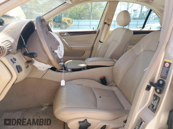 2003 Mercedes-Benz C 240 с VIN WDBRF61J13F307614, выставлен на аукционе Copart как лот 51141135 с пробегом 22 649 миль миль и Списание • Salvage title. История ставок и продаж доступна на DreamBid. Изображение 7.