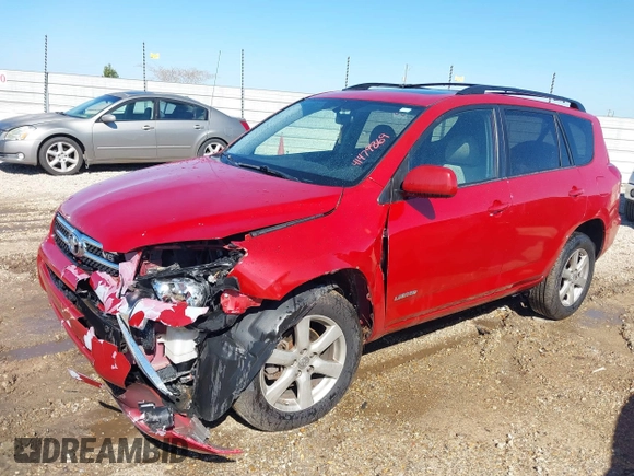 2007 Toyota RAV4 Limited with VIN JTMZK31V875015193, listed as a IAAI auction lot 41479869 with 180,144 mi miles. Bid and sale history available at carsss.com. Image 2.