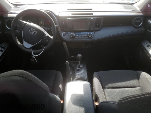 2018 Toyota RAV4 XLE with VIN JTMWFREV0JJ730682, listed as a Copart auction lot 46587675 with 38,526 mi miles and Salvage Title. Bid and sale history available at carsss.com. Image 8.