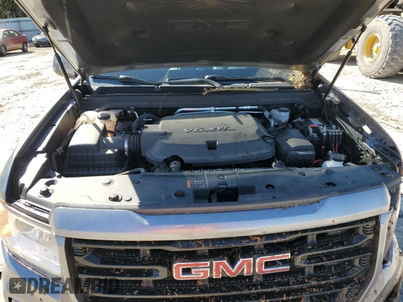 2022 GMC Canyon 2WD Elevation with VIN 1GTG5CEN8N1236953, listed as a Copart auction lot 48746705 with 39,111 mi miles and Non Repairable. Bid and sale history available at carsss.com. Image 12.