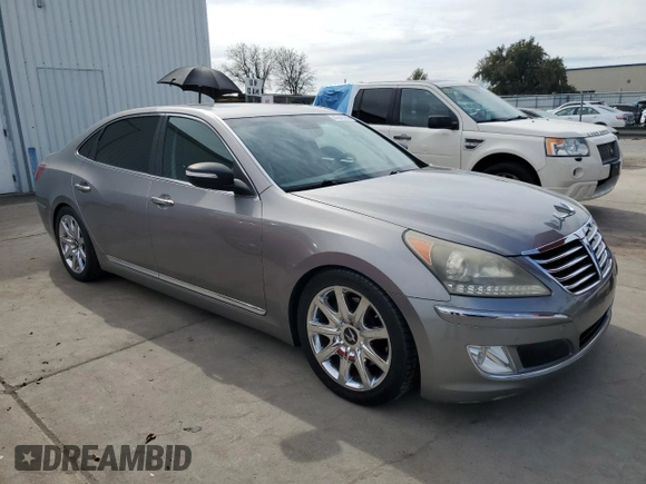 2011 Hyundai Equus Ultimate z VIN KMHGH4JF6BU030211, wystawiony jako Copart lot #47643285 z przebiegiem 95 045 mil mil oraz Szkoda całkowita • Salvage title. Historia ofert i sprzedaży dostępna na DreamBid. Obrazek 4.
