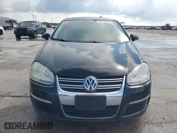 2010 Volkswagen Jetta S with VIN 3VWJZ7AJ3AM029692, listed as a Copart auction lot 61743435 with Not provided miles and Salvage title. Bid and sale history available at DreamBid. Image 5.