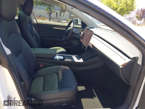 2023 Tesla Model 3 z VIN 5YJ3E1EA4PF454754, wystawiony jako IAAI lot #42665785 z przebiegiem 5 218 mil mil oraz . Historia ofert i sprzedaży dostępna na DreamBid. Obrazek 5.