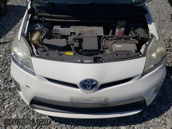 2012 Toyota Prius z VIN JTDKN3DP0C3010503, wystawiony jako Copart lot #54750935 z przebiegiem 126 166 mil mil oraz Czysty tytuł • Clean title. Historia ofert i sprzedaży dostępna na DreamBid. Obrazek 11.