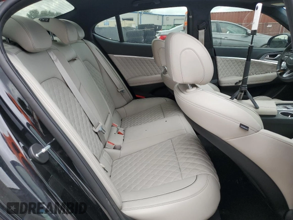 2023 Genesis G70 3.3T with VIN KMTG54TE9PU123542, listed as a Copart auction lot 78830254 with 23,782 mi miles and Salvage Title. Bid and sale history available at DreamBid. Image 10.