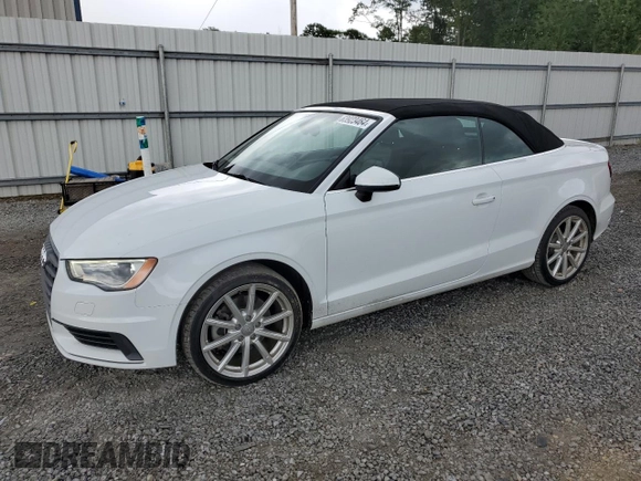 2015 Audi A3 1.8T Premium Plus with VIN WAU5CLFF1F1135370, listed as a Copart auction lot 63923464 with 66,194 mi miles and Salvage Title. Bid and sale history available at carsss.com. Image 1.