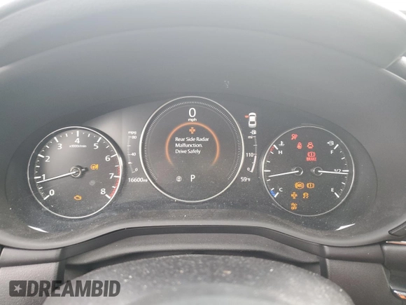 2022 Mazda 3 Premium with VIN 3MZBPADL3NM311549, listed as a Copart auction lot 51748215 with 16,600 mi miles and Salvage Title. Bid and sale history available at DreamBid. Image 9.