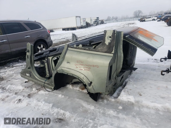 2020 Land Rover Defender HSE z VIN SALE9EEU4L2018152, wystawiony jako Copart lot #83991914 z przebiegiem Nie podano mil oraz Nie do naprawy • Non repairable. Historia ofert i sprzedaży dostępna na DreamBid. Obrazek 2.