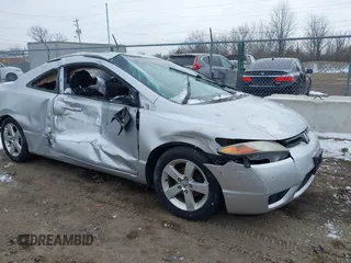 2006 Honda Civic Cpe EX with VIN 2HGFG11836H518030, listed as a IAAI auction lot 41630530 with 1 mi miles. Bid and sale history available at carsss.com. Image 1.