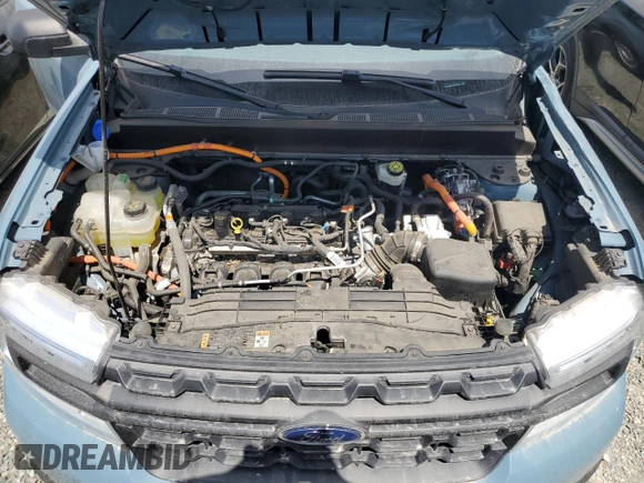 2023 Ford Maverick XL z VIN 3FTTW8E31PRA29241, wystawiony jako Copart lot #54554195 z przebiegiem 48 083 mil mil oraz Szkoda całkowita • Salvage title. Historia ofert i sprzedaży dostępna na DreamBid. Obrazek 11.