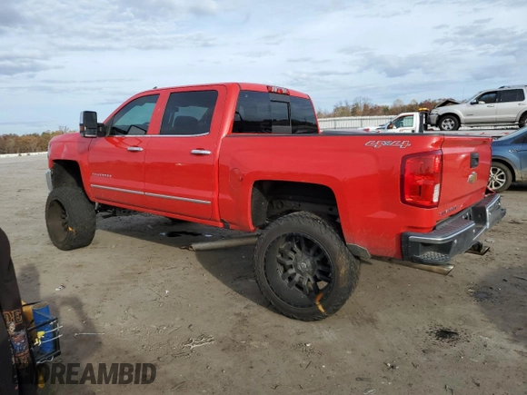 2017 Chevrolet Silverado 1500 LTZ with VIN 3GCUKSEJ4HG139290, listed as a Copart auction lot 79041144 with 88,981 mi miles and Salvage Title. Bid and sale history available at DreamBid. Image 2.