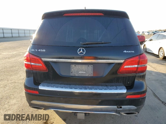 2019 Mercedes-Benz GLS 450 with VIN 4JGDF6EEXKB200426, listed as a Copart auction lot 38144694 with 80,813 mi miles and . Bid and sale history available at DreamBid. Image 6.