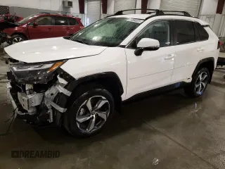 2025 Toyota RAV4 SE with VIN JTMCB3FV8SD238587, listed as a Copart auction lot 51090325 with 4,482 mi miles and Salvage title. Bid and sale history available at DreamBid. Image 1.