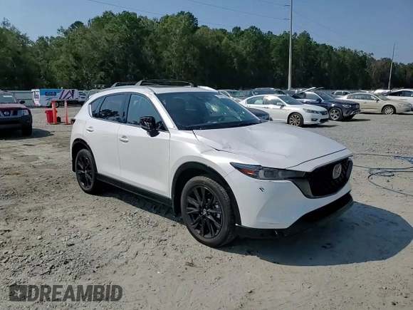 2024 Mazda CX-5 2.5 Carbon Turbo with VIN JM3KFBAY5R0403323, listed as a Copart auction lot 75307144 with 2,842 mi miles and Salvage Title. Bid and sale history available at carsss.com. Image 14.