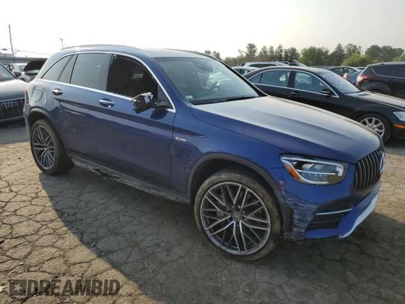 2020 Mercedes-Benz GLC with VIN WDC0G6EB9LF731630, listed as a Copart auction lot 67489814 with 54,574 mi miles and Salvage Title. Bid and sale history available at carsss.com. Image 4.