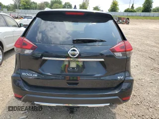 2017 Nissan Rogue SV with VIN JN8AT2MT7HW391981, listed as a Copart auction lot 64074304 with 109,942 mi miles and Salvage Title. Bid and sale history available at carsss.com. Image 6.