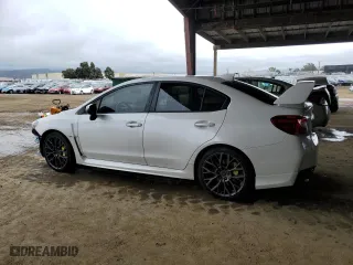 2018 Subaru WRX STI with VIN JF1VA2M62J9833122, listed as a Copart auction lot 45609215 with 36,498 mi miles and Salvage Title. Bid and sale history available at carsss.com. Image 2.