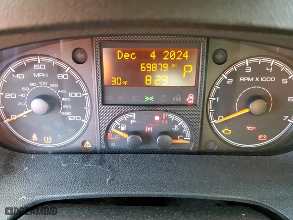 2018 Ram ProMaster Cargo Van with VIN 3C6TRVDG7JE109269, listed as a Copart auction lot 51353975 with 69,879 mi miles and Salvage Title. Bid and sale history available at carsss.com. Image 9.