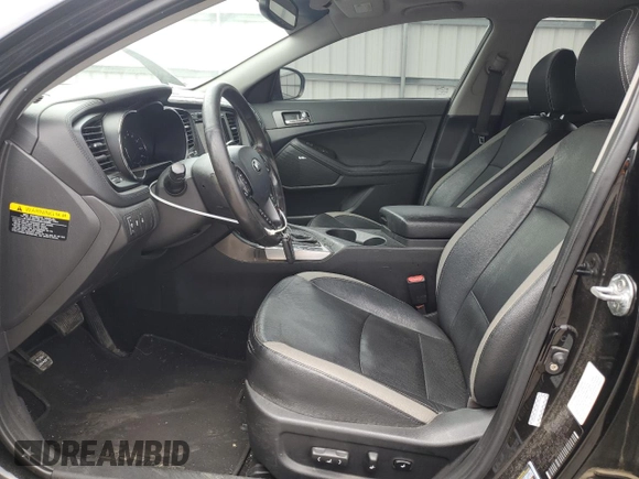 2013 Kia Optima EX with VIN KNAGM4AD2D5054076, listed as a Copart auction lot 59565815 with 111,887 mi miles and Salvage title. Bid and sale history available at DreamBid. Image 7.