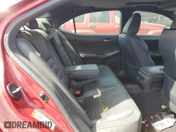 2014 Lexus IS 250 with VIN JTHBF1D22E5043451, listed as a Copart auction lot 55110245 with Not Provided miles and Clean Title. Bid and sale history available at DreamBid. Image 10.