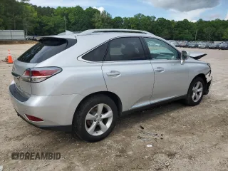 2015 Lexus RX 350 with VIN 2T2BK1BA9FC302248, listed as a Copart auction lot 56641715 with 124,761 mi miles and Salvage title. Bid and sale history available at DreamBid. Image 3.
