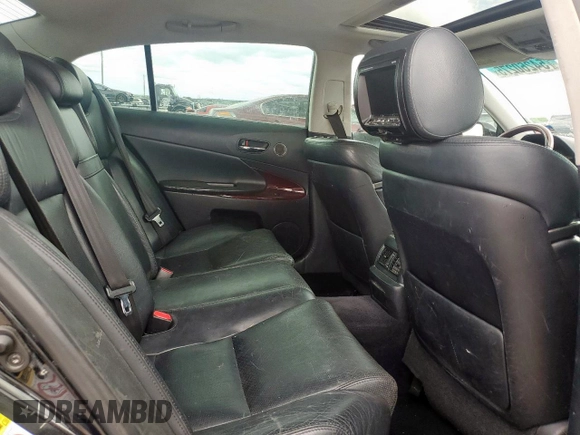 2011 Lexus GS 350 with VIN JTHBE1KS2B0052410, listed as a Copart auction lot 54260275 with 220,635 mi miles and Salvage Title. Bid and sale history available at carsss.com. Image 10.